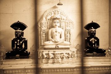 Ancient Jain idols