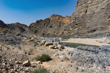 Colorful rocks Oman