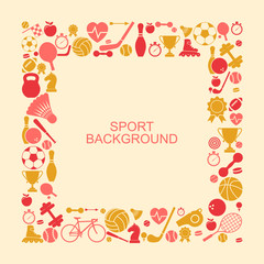 Sports background.