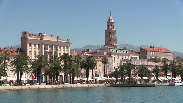 Split widok na Pałac Dioklecjana