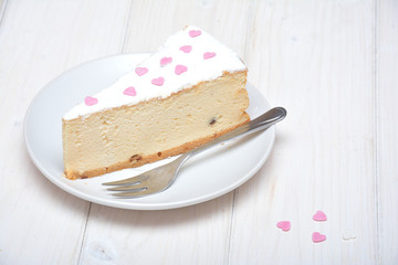Cheesecake for Valentine's day