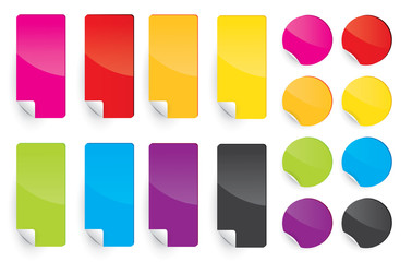 Colored Label Sticky Paper