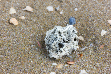 Stones on the beach