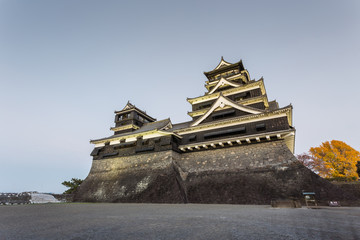 Fototapeta na wymiar Kumamoto Castle , Kumamoto in Kumamoto Prefecture