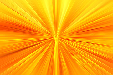 Obraz premium Sfondo con raggi giallo arancio