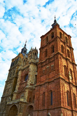 Fototapeta na wymiar Church of Astorga, in Leon, Spain