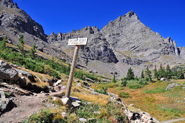 Colorado 14er, Crestone Needle, in the Sangre de Cristo Range, Rocky Mountains - 99035344