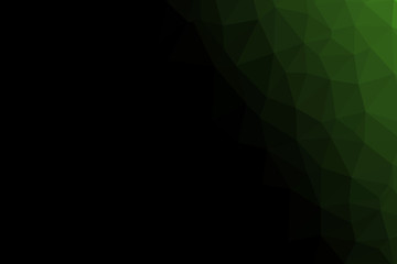green and black polygon for background design. - 99035380