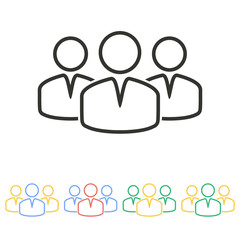 People - vector icon.