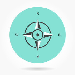 Compass - vector icon.