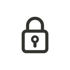 Lock - vector icon.