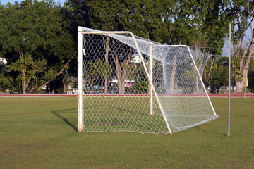 Fototapeta premium Football goal.