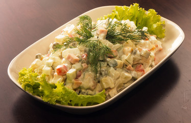 Russian salad Olivie