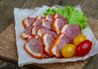 Cliced duck breast