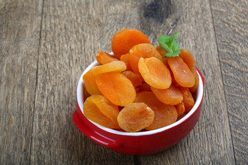 Dried apricots