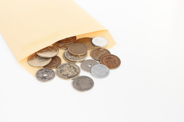 封筒とお金