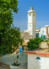 The old neighborhood of El Kef, Tunisia