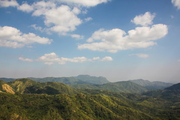 The mountain view at Kao Kho, Phetchabun Province, Thailand