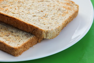 Roasted toast bread