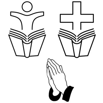 Religion, Glauben - Piktogramme