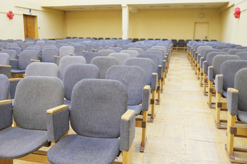 Interior of a auditorium
