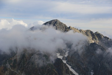 Fototapeta na wymiar 劒岳