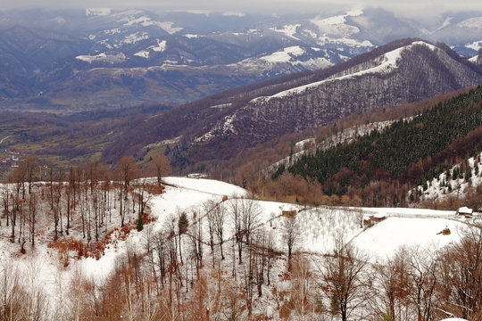 view on parang mountains