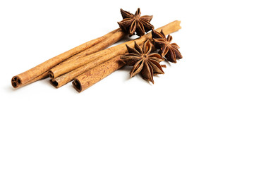 Anise and cinnamon
