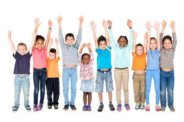 Fototapeta premium Group of children