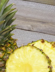 tropical pineapples