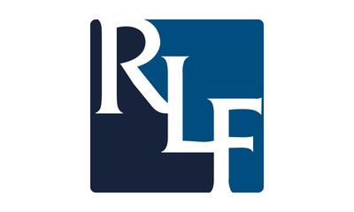 Fototapeta premium Letter RLF Modern Logo