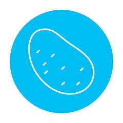 Potato line icon.