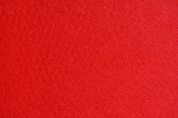 Red felt background