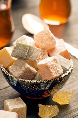 Traditional turkish delight