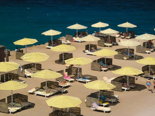 Fototapeta premium Parasol beach