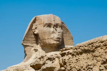 Sphinx lost her nose