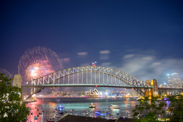 Sydney New Year Eve Fireworks Show