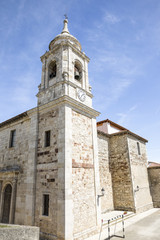 Santiago el Mayor church in Villafranca Montes de Oca, Burgos, Spain