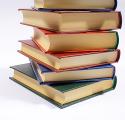A stack of books