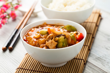 Süß-saures Gemüse - sweet and sour veggies