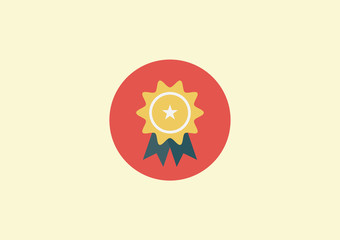 Achievement Award Icon Logo