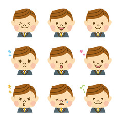 男の子の顔　その2