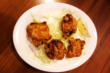 鶏の唐揚げ　Fried chicken