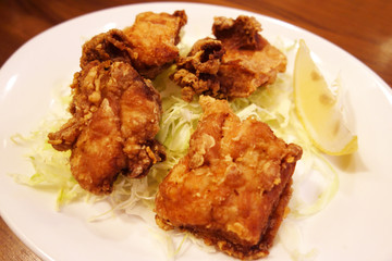 鶏の唐揚げ　Fried chicken