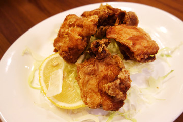 鶏の唐揚げ　Fried chicken