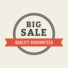 Big Sale Label