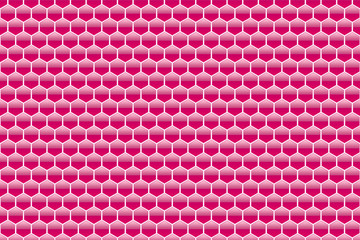 abstract hot pink honeycomb pattern background