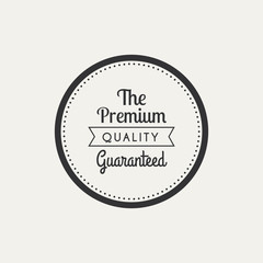 Premium Quality label