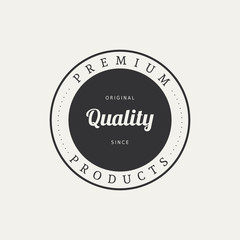 Premium Quality label
