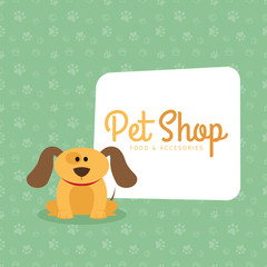 Pet shop background
